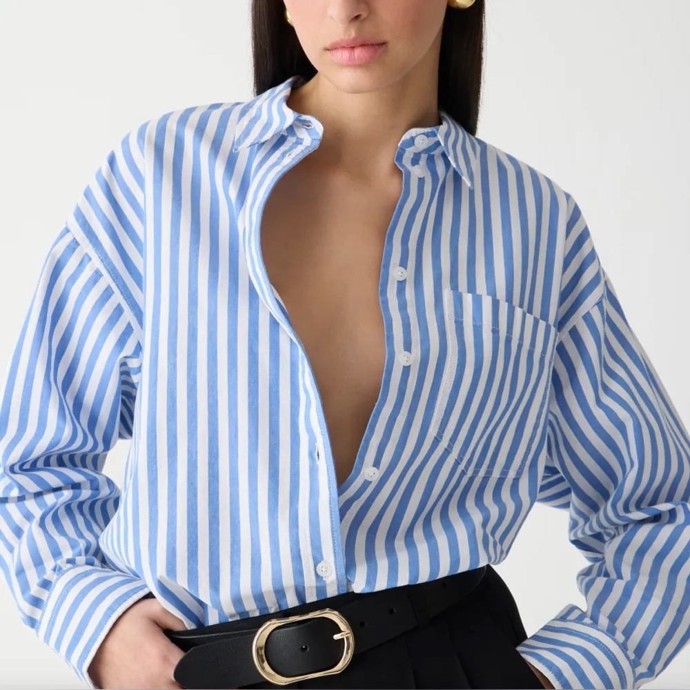 J.Crew Factory Poplin signature shirt